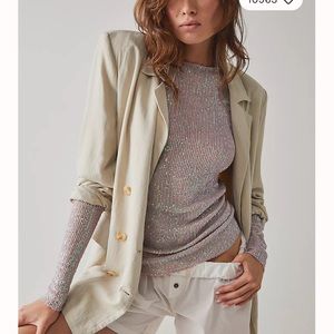 Free people long sleeve shirt